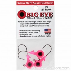 Fle Fly Big Eye Jig Head 1/8oz Pink 550273505